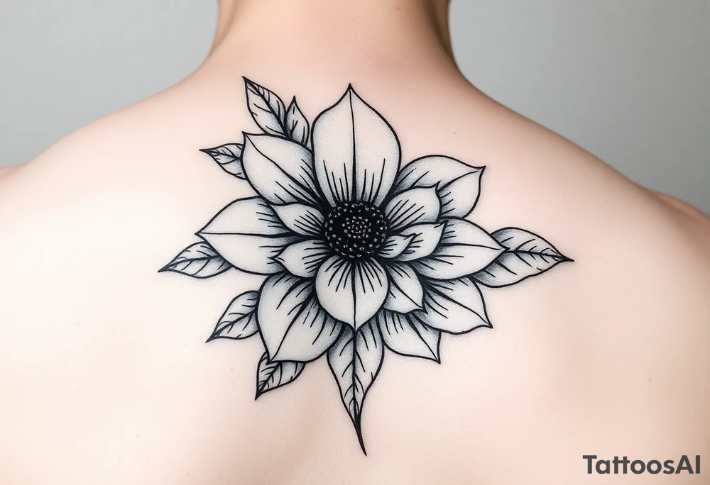 flower that represents the birth month  of February,April,July,August,September,October,November and December tattoo idea