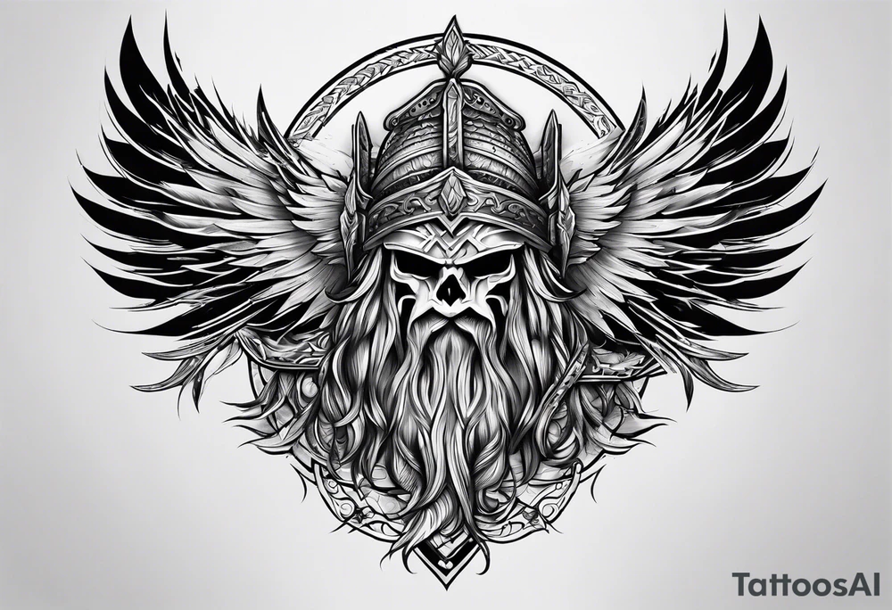 Valhalla tattoo idea