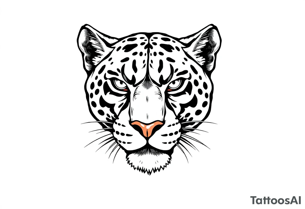 Blank Panther tattoo idea