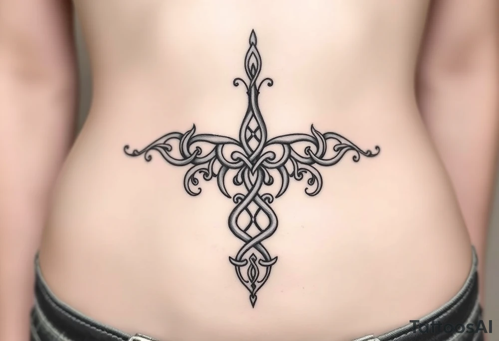 large celtic themed tattoo with similar celtic heritage ideas tattoo idea