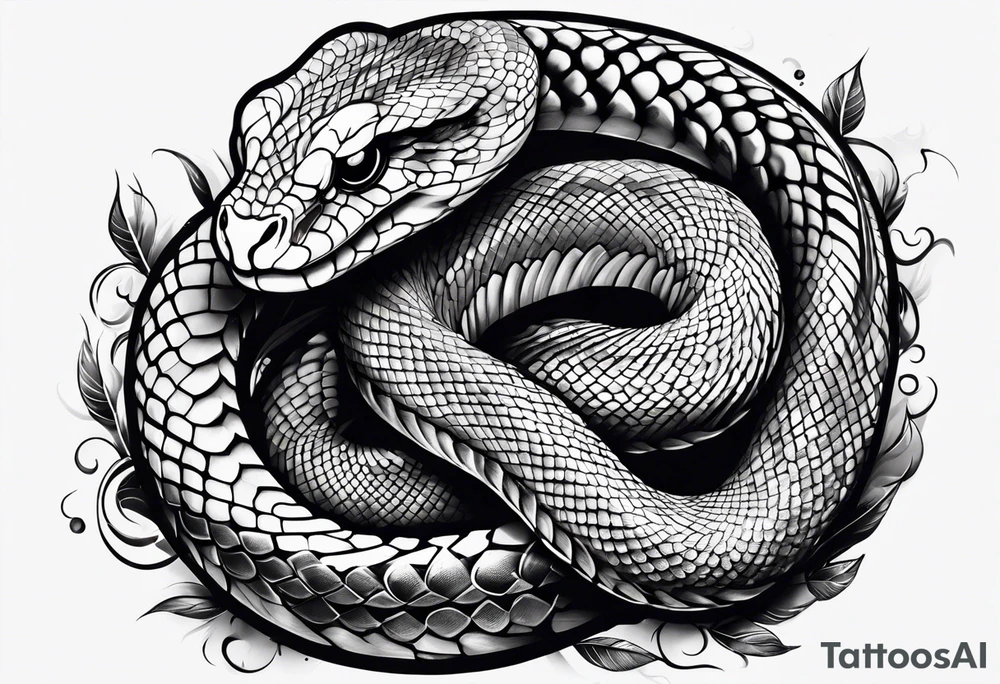 snake tattoo idea