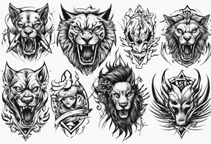 Running fast tattoo idea