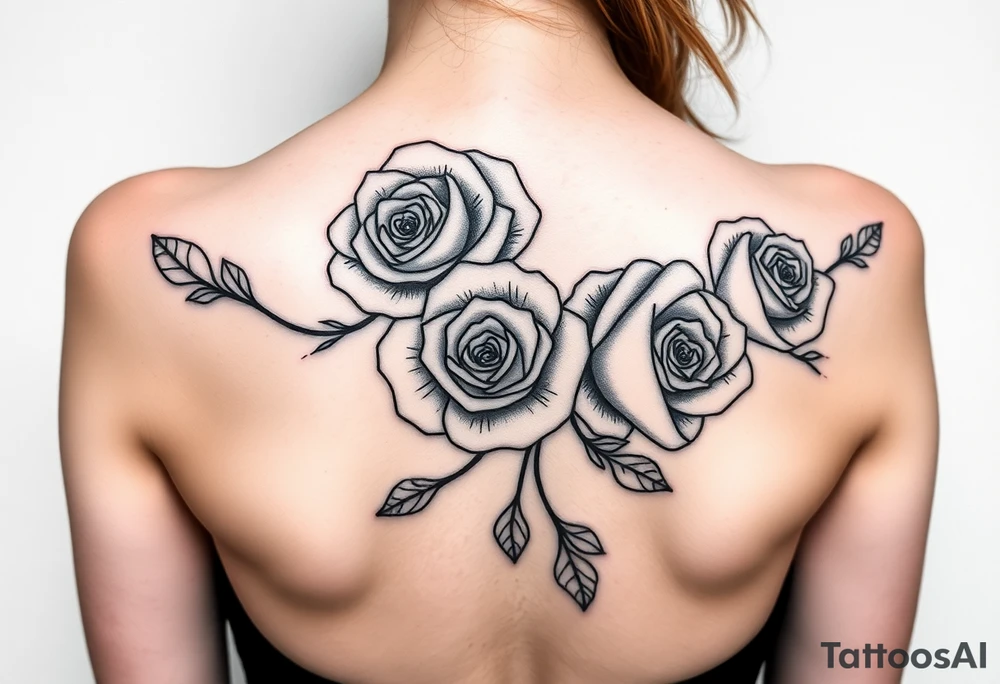 Roses tattoo idea