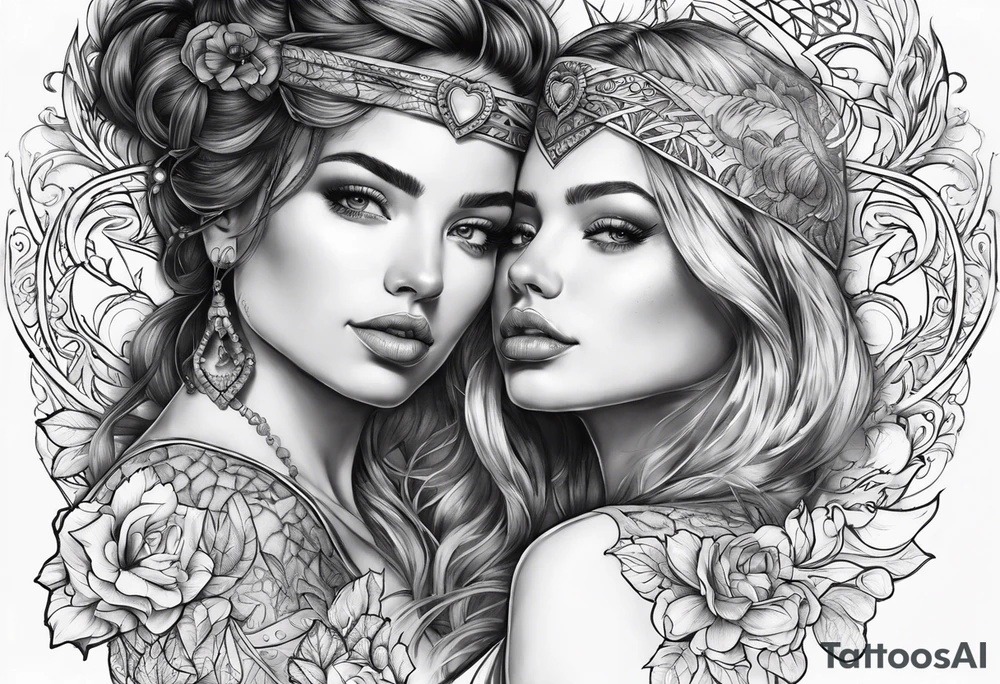 Amor fati with a heart tattoo idea