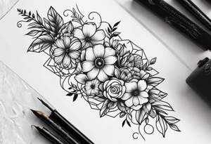 Tww Matching tatoo mother and daughter
Mother was born on 1976, daughter in 2000
They like Flowers, aestic things, beautiful things
Tatoo minimalist forearm tattoo idea