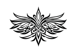 maori tattoo from the tribe of ngati kahu signifying safe travels, strength and growth tattoo idea