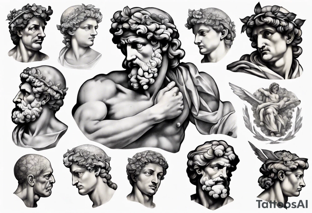 david by michelangelo tattoo idea