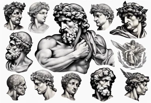 david by michelangelo tattoo idea