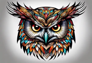Seriously owl tattoo idea