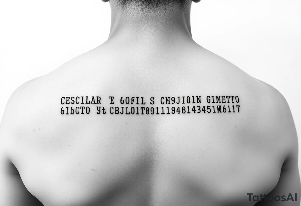 Morse code

Cecilio
Teofila
Eva
Joel
Gigi
Cris Jay
Jonel tattoo idea