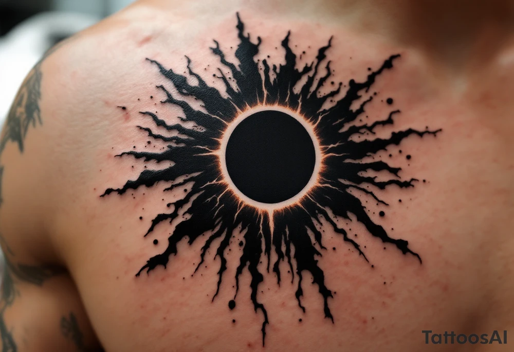 Dark Eclipse  ending everything tattoo idea