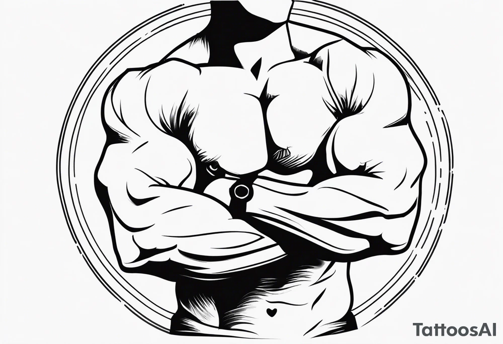 biceps tattoo idea