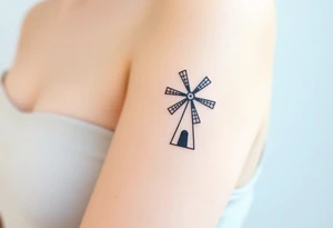 Windmill tattoo idea