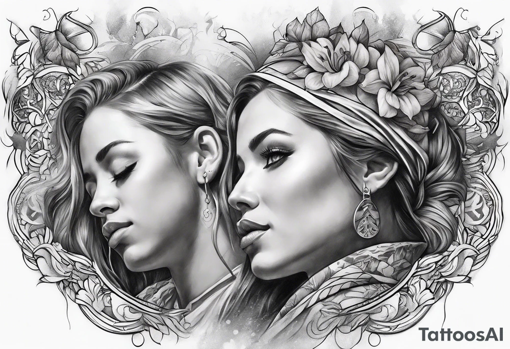 Christian artistic soulfull tattoo idea