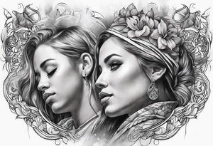 Christian artistic soulfull tattoo idea