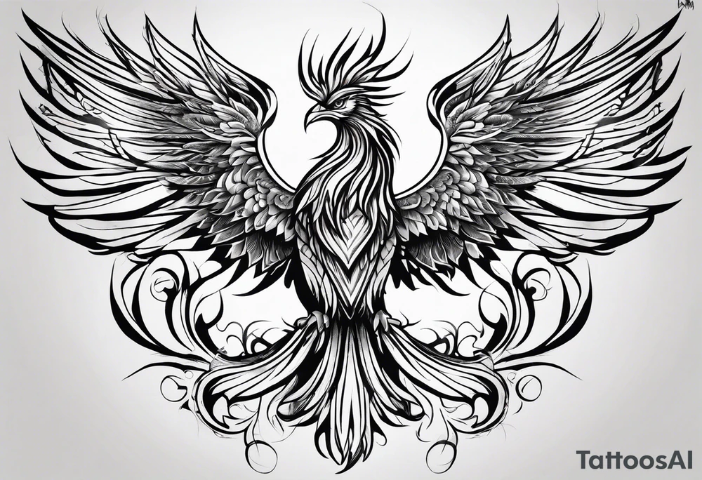 phoenix tattoo idea