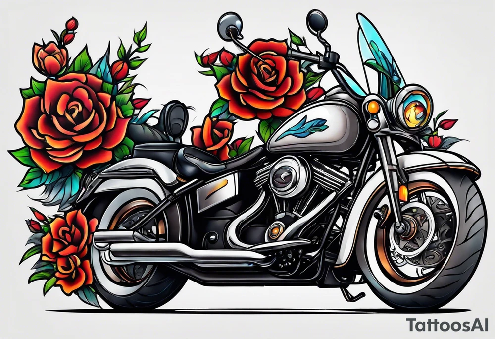 Neo traditional tattoo idea