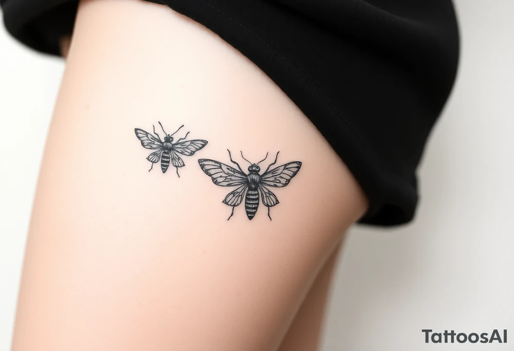 Insects tattoo idea