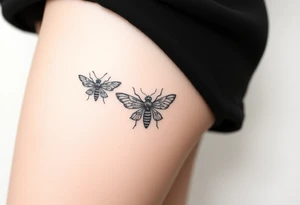 Insects tattoo idea