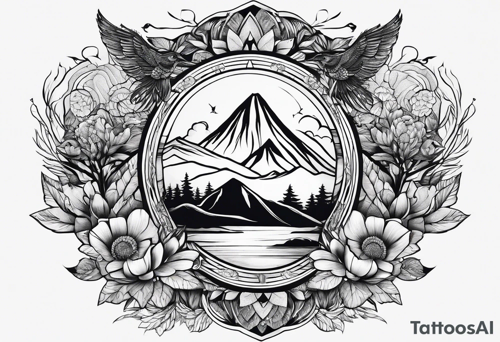 Nature tattoo idea
