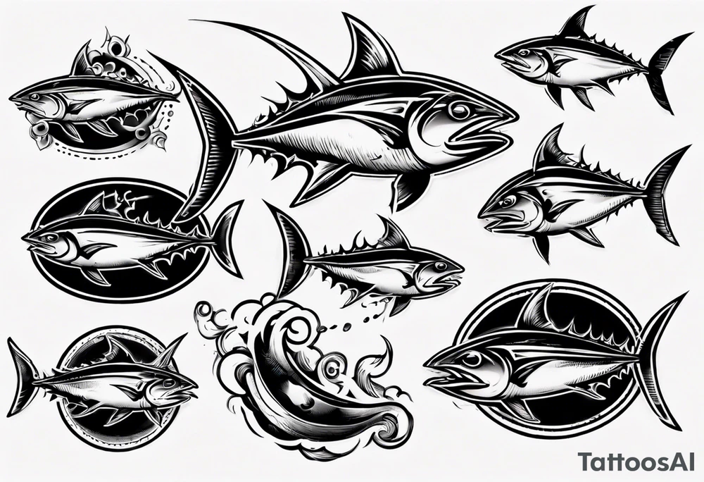 tuna tattoo idea