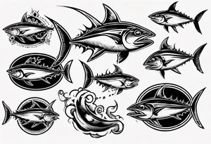 tuna tattoo idea