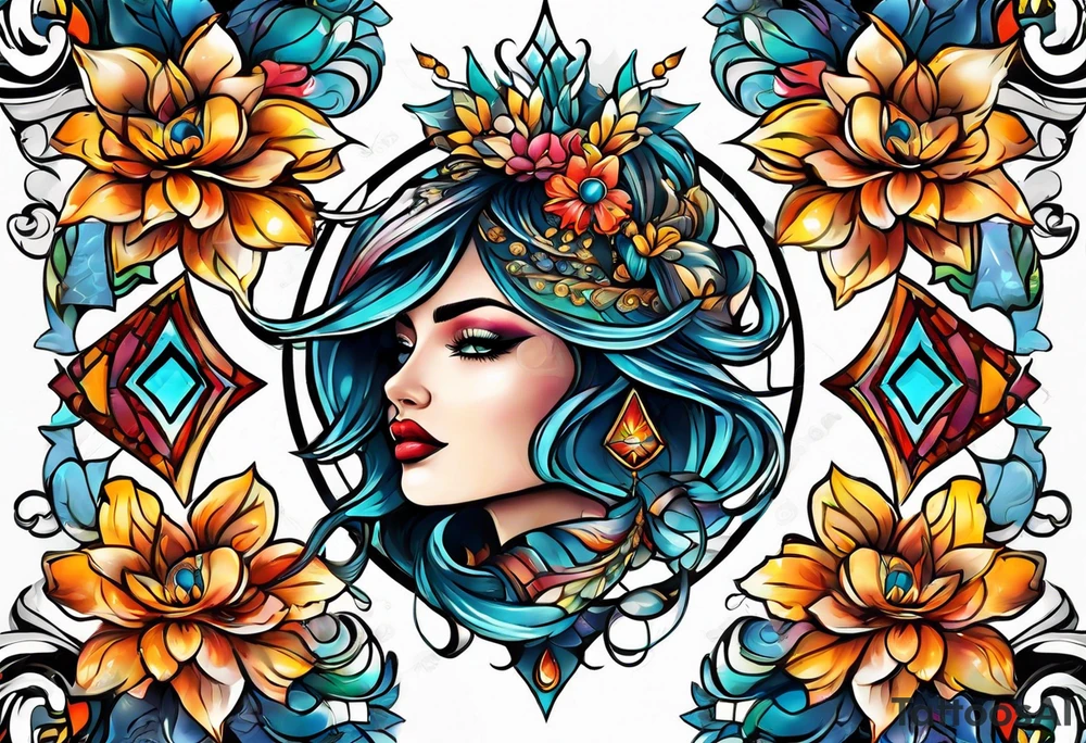 water tattoo idea