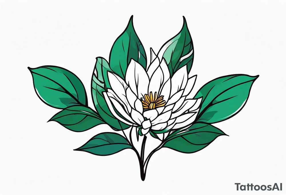 Plant tattoo tattoo idea