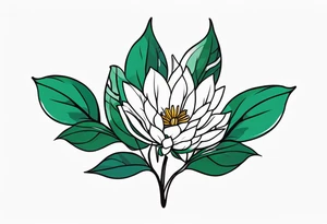Plant tattoo tattoo idea