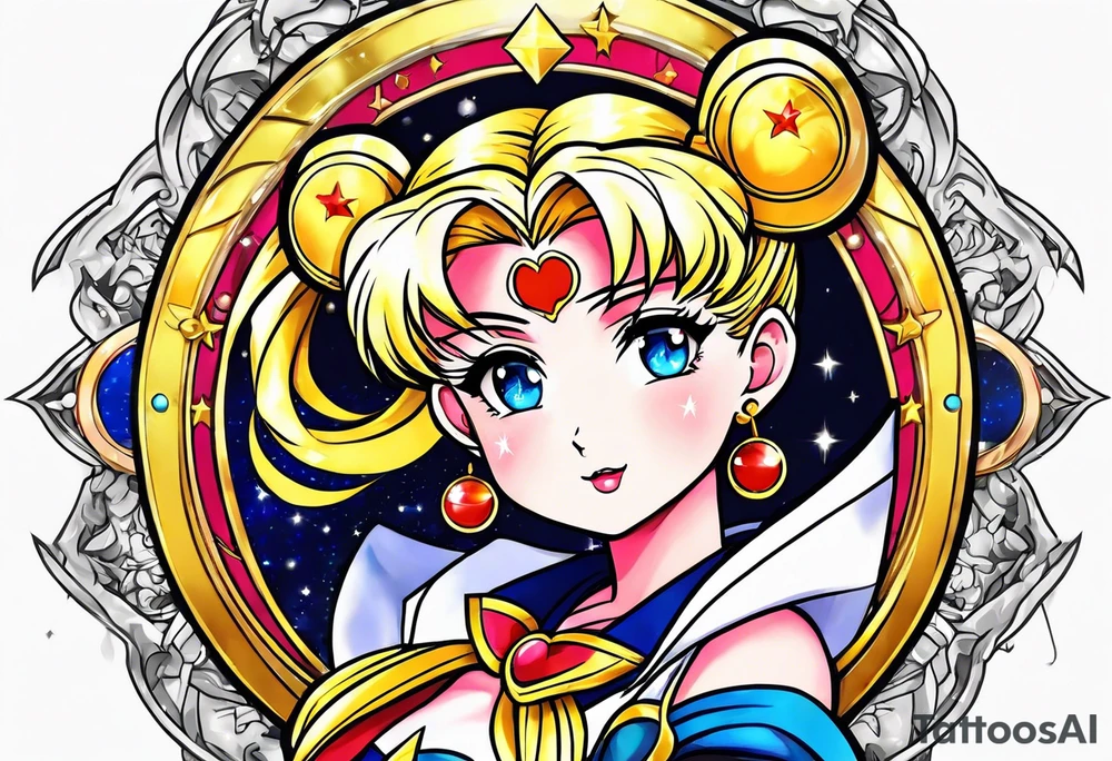 Sailor Moon tattoo idea