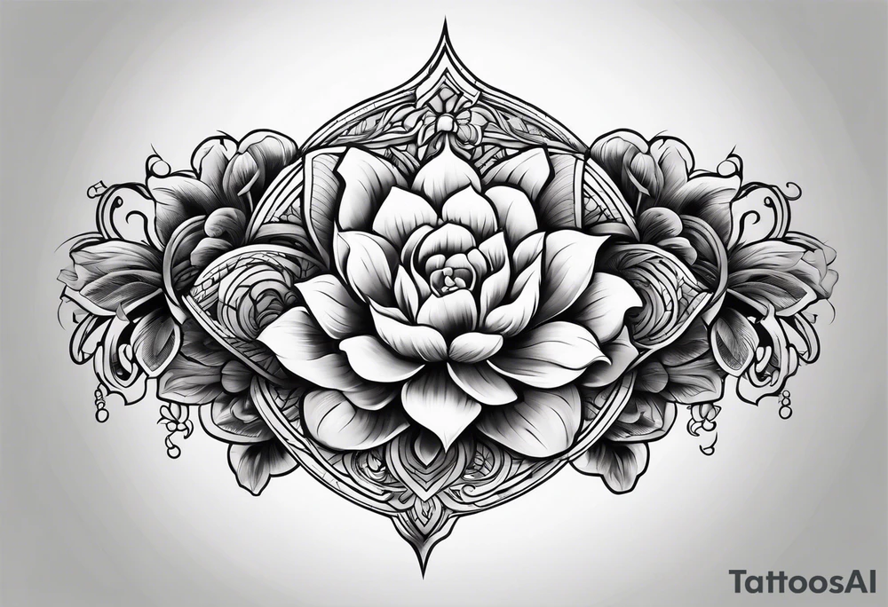 back side of the forearm tattoo idea