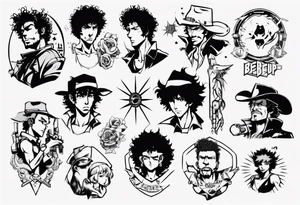 Cowboy Bebop tattoo idea