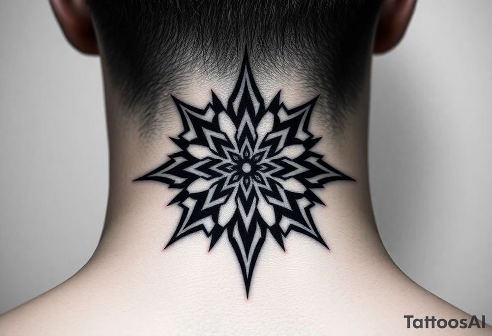 Mroczny, agresywny, ponury tattoo idea