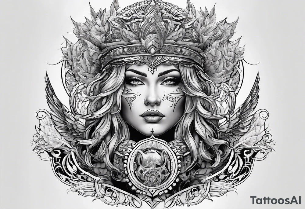 Valhalla world tattoo idea