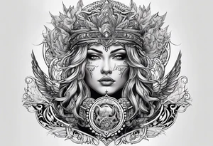Valhalla world tattoo idea