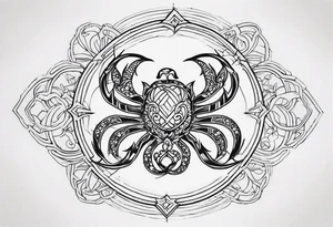 cancer symbol tattoo idea
