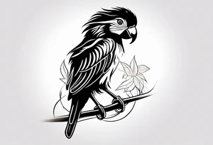 Three little birds bob marley jamaica tattoo idea