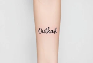 music group Outkast simple tattoos tattoo idea