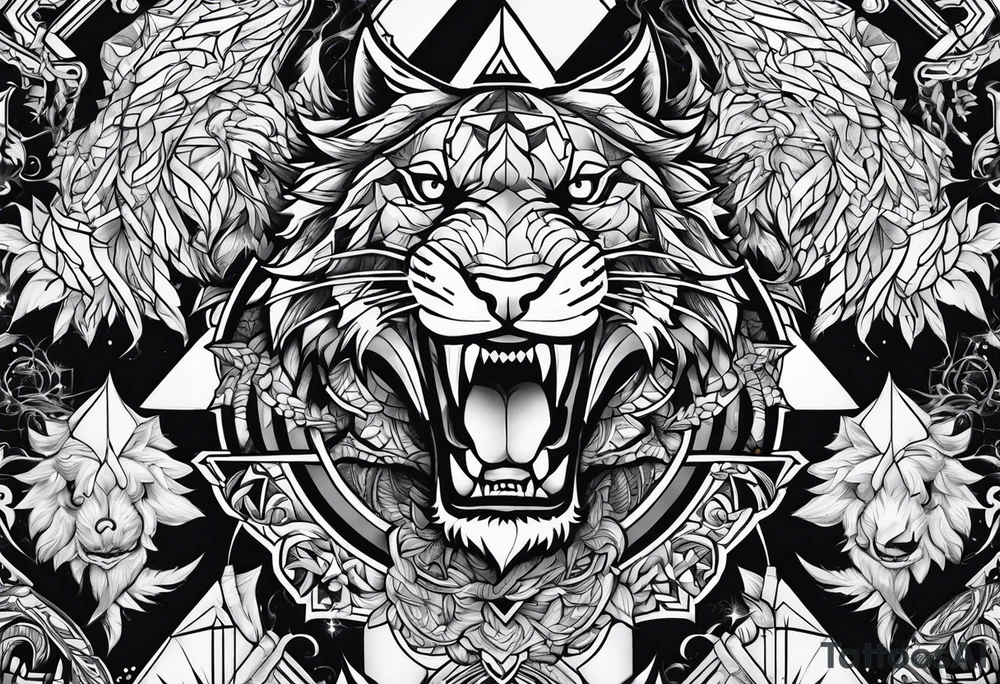 fight beasts tattoo idea