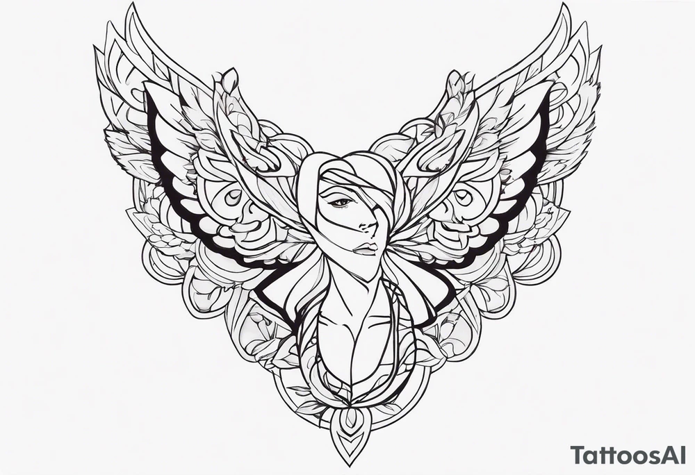 Womens history collarbone tattoo tattoo idea