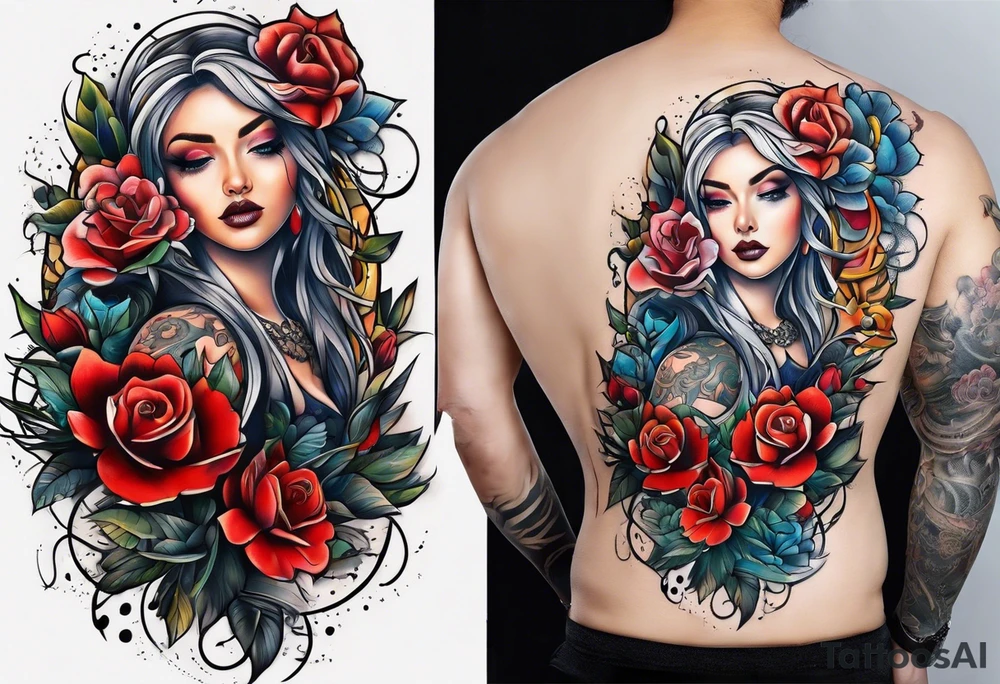 Names tattoo idea