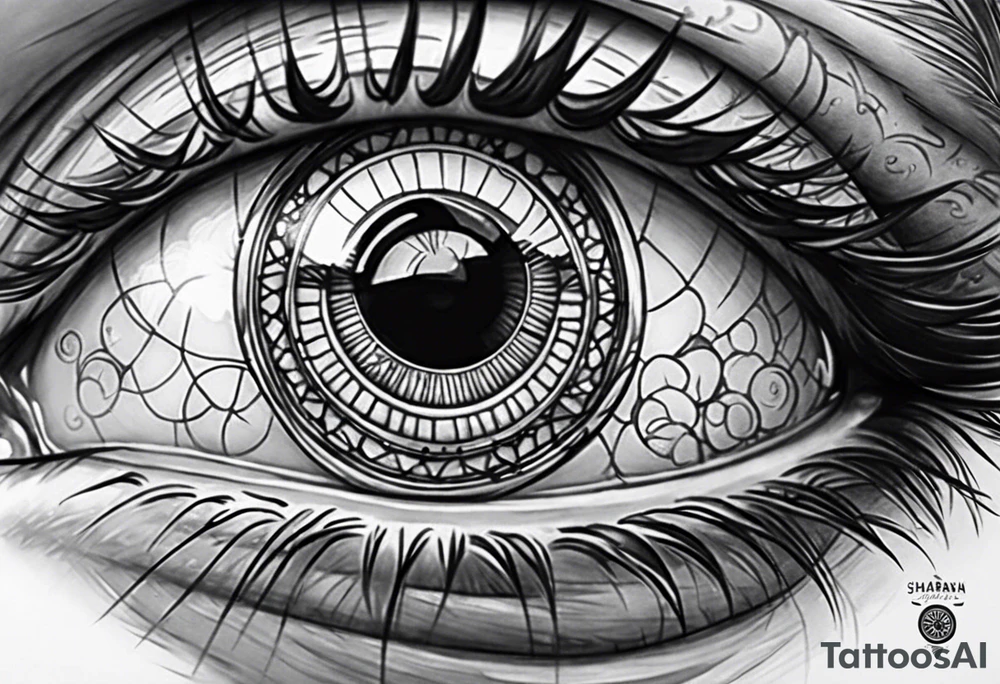 Sharingan eyes tattoo idea