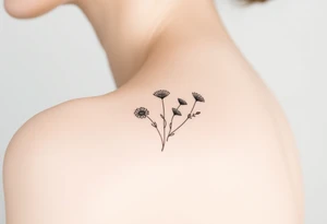 Wildflowers tattoo idea