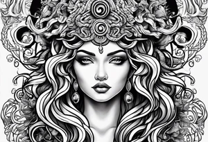 medusa tattoo idea