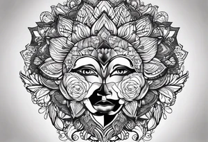 Mandela natulis shell tattoo idea