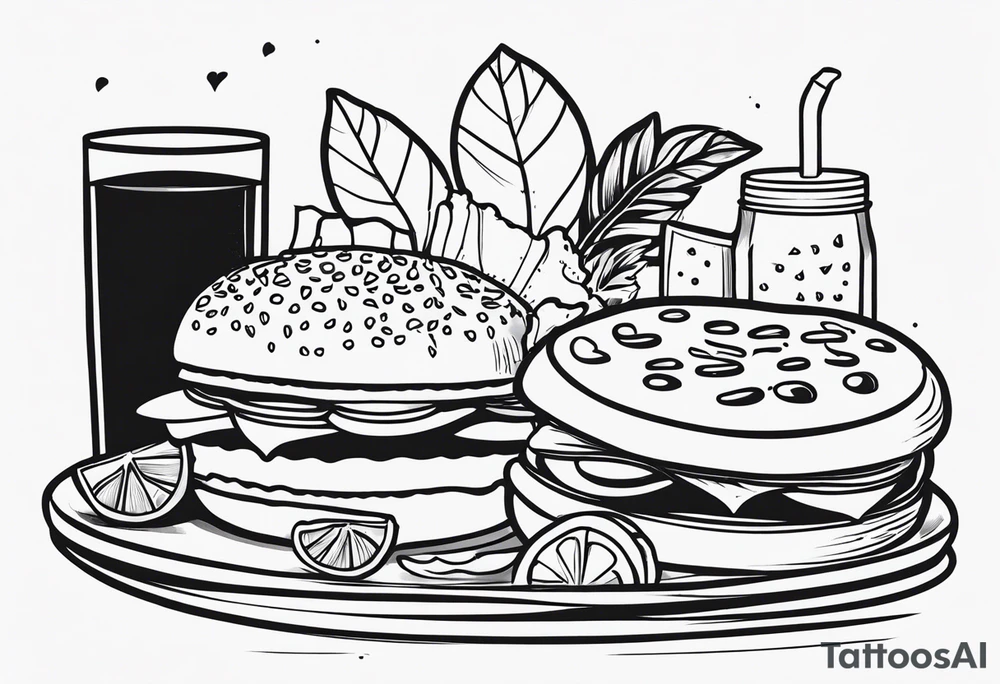 foodie tattoo idea