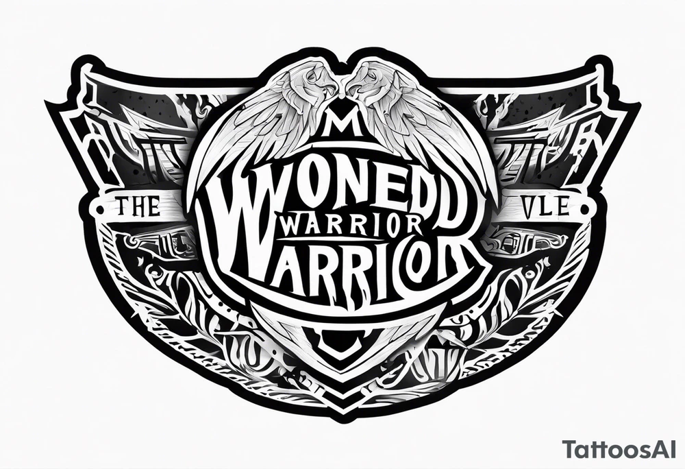 Wounded warrior valhalla tattoo idea