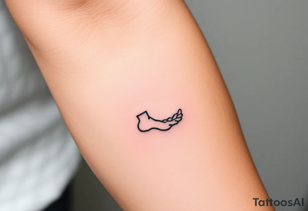 a super simple thing that can refer to achilles or achilles heel tattoo idea