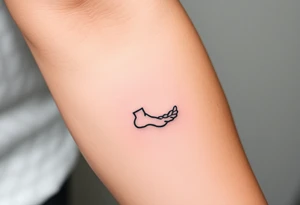 a super simple thing that can refer to achilles or achilles heel tattoo idea