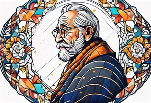 Grandpa passing from prostate cancer tattoo idea